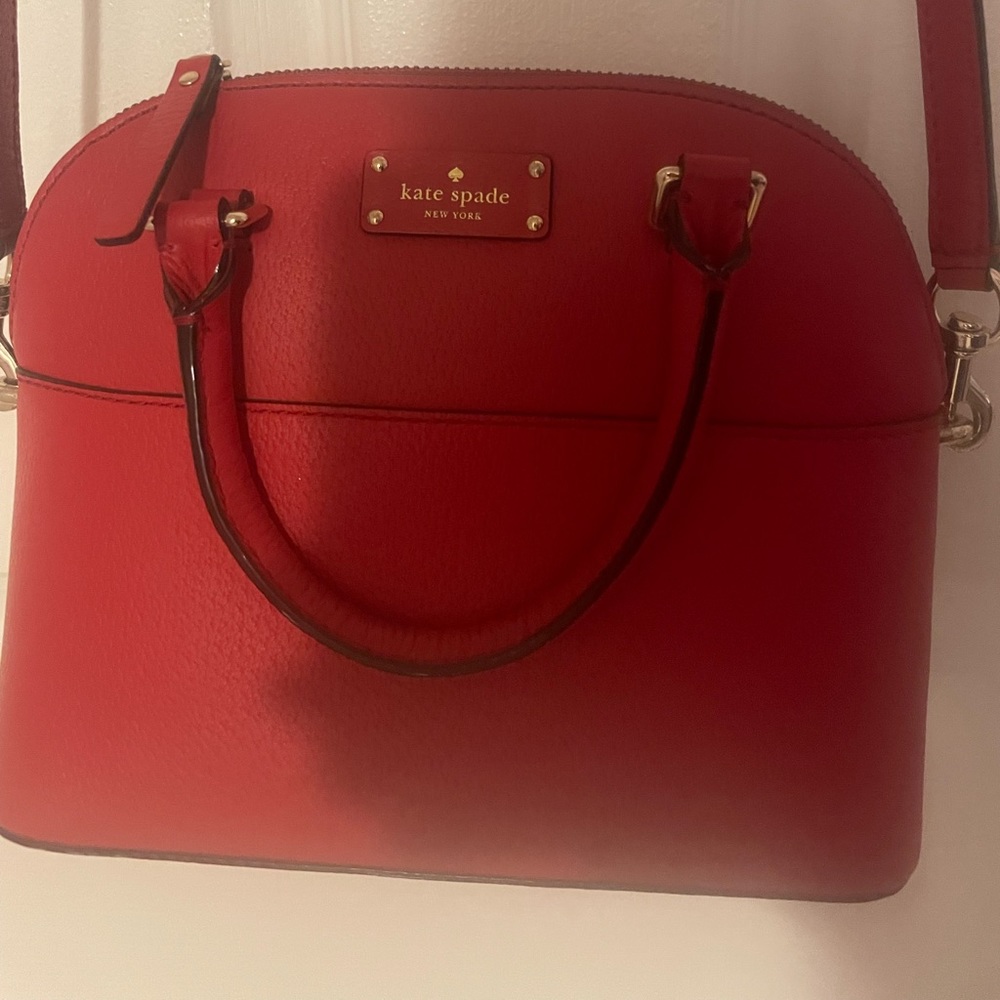 Red Kate Spade Crossbody